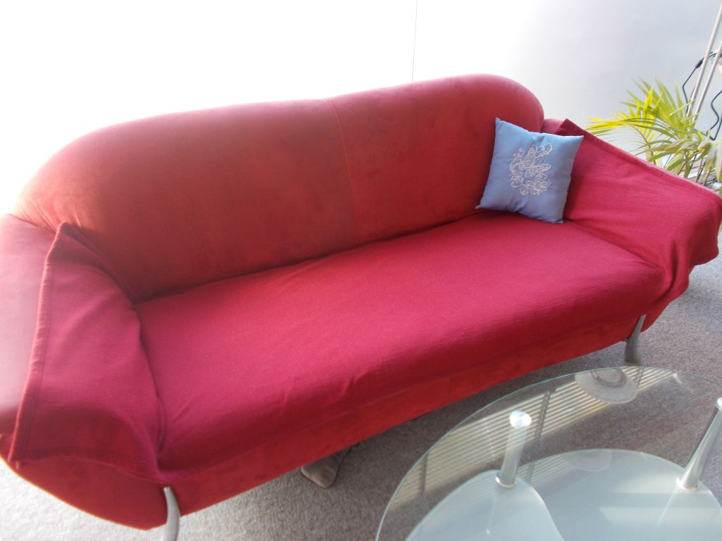 Mein rotes Sofa